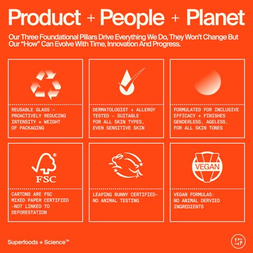 Youth To The People Superfruit Facial Cleanser Full Size - Papaya + Vitamin C Exfoliating Face Wash, Skin Renewal with AHA + BHA, Evens Tone & Texture for Soft + Radiant Skin - 5 fl oz