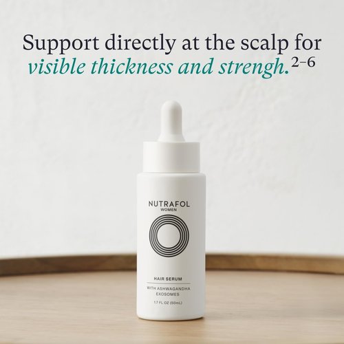 Nutrafol Postpartum Hair Growth Supplements - Clinically Tested for Thickness & Strength | 1 Month Supply, 1.7 Fl Oz