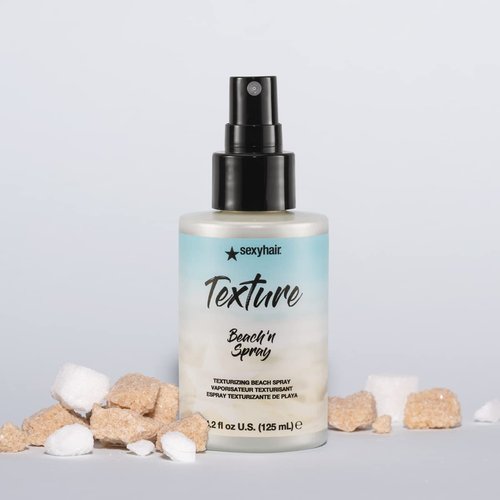 SexyHair Texture Beach'n Spray - Texturizing Beach Spray for Natural Shine | 4.2 Oz | Humidity Resistant