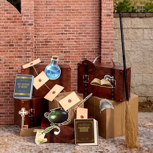 Halloween Car Trunk Decor Set - Wizard Theme for Trunk or Treat Party