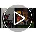 4ft Halloween Inflatable Black Cat with LED Lights - Outdoor Indoor Decor - Variation of THIS listing