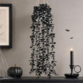Black Faux Hanging Gothic Plants for Halloween Decorations - Variation of THIS listing