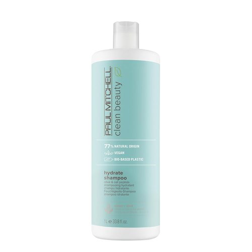 Paul Mitchell Clean Beauty Hydrate Shampoo - Replenishes Moisture for Dry Hair | 10.1 oz