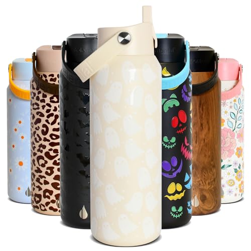 Elemental Core 40oz Insulated Water Bottle with Straw - Little Ghostie Variation