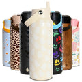 Elemental Core 40oz Insulated Water Bottle with Straw - Little Ghostie Variation