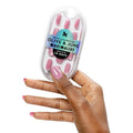 Olive & June Press-On Nails - Maximalist Instant Mani | 42 Non-Toxic, Long-Lasting Nails | Medium Coffin - Rose Velvet