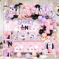 Pink Halloween 1st Birthday Decorations Kit for Girl - Spooky Party Supplies 274Pcs