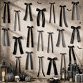 Black Bow Wall Decor - Halloween & Birthday Party Decorations - Variation: Black
