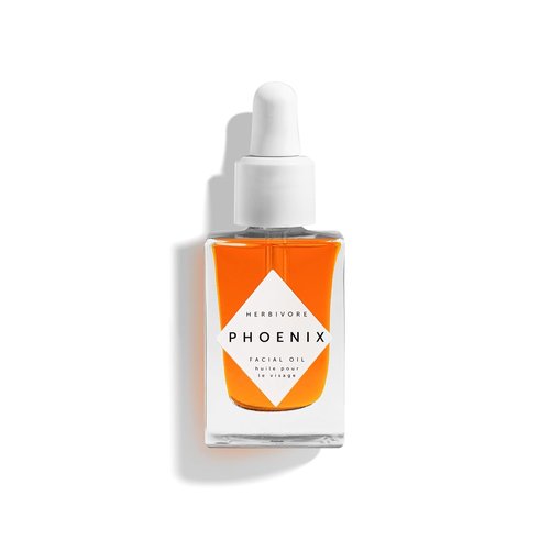 HERBIVORE Phoenix Facial Oil - Deep Renewal Anti-Aging Formula with Rosehip, CoQ10 & Vitamin E | Moisturizes Dull, Dry Skin