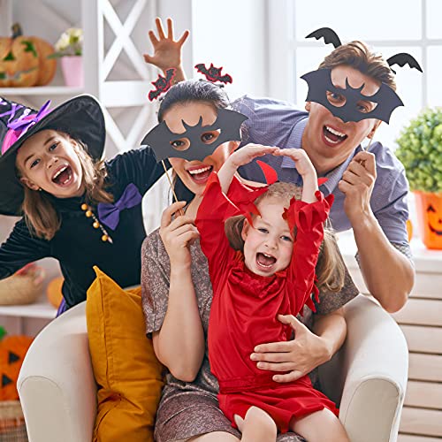 Halloween Hair Clips Set - 40 Cartoon Pumpkin Bat Ghost Alligator Accessories