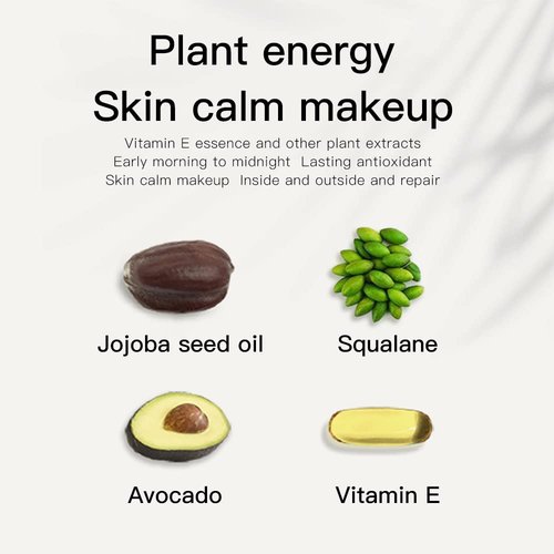 Funny Elves Powder Makeup Face Long Lasting Concealer Brighten Cosmetics Smooth (P01) 1Count