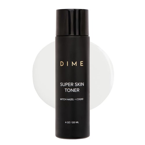 DIME Beauty Super Skin Toner, Alcohol-Free Witch Hazel Toner, Hydrating for Face with Aloe Vera and Cucumber Extract, 4 oz / 120 ml
