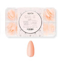 Apres Neutrals Gel-X Chloe Box Of Nail Tips, 11 Sizes 00-9, Soft Gel Tip Box (150pcs) (Natural Almond Medium, 150)