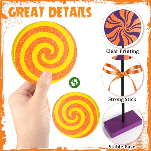 Halloween Wooden Candy Sign Set - Shiny H.Shiny Variation, 3 Pieces