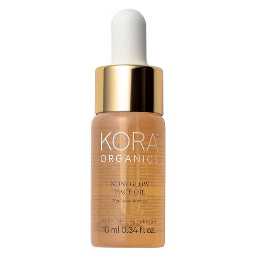 KORA Organics Noni Glow Hydrating Face Oil - Lightweight, Fast-Absorbing Formula with Rosehip, Jojoba & Sea Buckthorn Oils | 0.34 fl oz