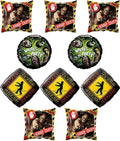 Zombie Party Balloons 10-Pack - Halloween & Birthday Decorations