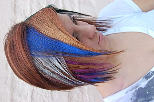 Temporary Green Hair Color Spray Powder for Highlights & Ombres