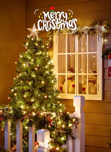Warm White LED Christmas Mini String Lights 2 Pack - 39 Feet, 8 Modes, Connectable Outdoor Holiday Decor