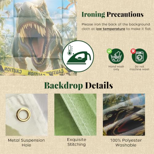 Halloween Dinosaur Car Decoration Kit for SUV Trunk or Treat