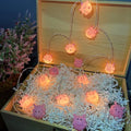 Pig String Lights 1.65m 10LED Fly Pig Shape Fairy Night Light for Kids & Holiday Decor