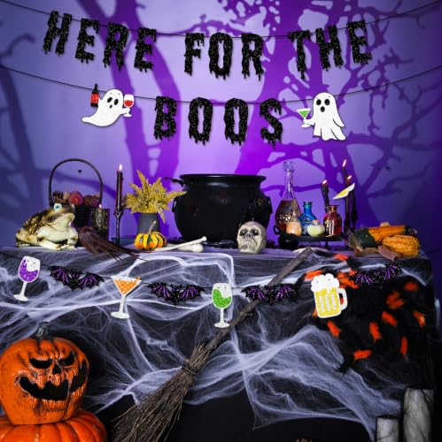 Halloween Party Banner - Glittery