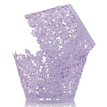 Light Purple Lace Cupcake Wrappers 50pcs - Elegant Laser Cut Baking Cups