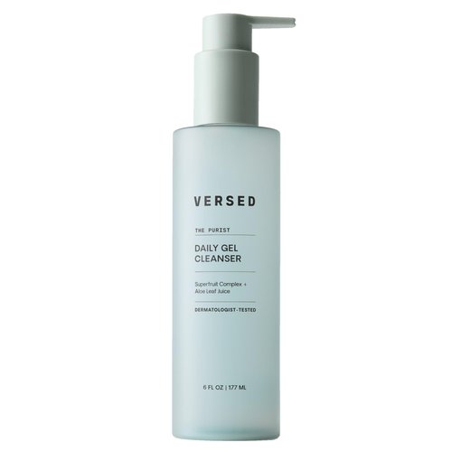 Versed The Purist Daily Antioxidant Gentle Face Cleanser - Daily Gel Cleanser + Moisturizing Face Wash for Sensitive Skin (The Purist - 6 Fl Oz (Pack of 1))