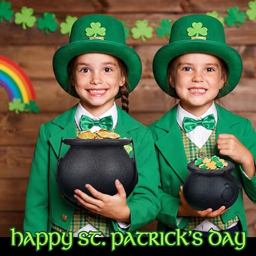 Mini Cauldrons for St. Patrick's Day Candy & Party Decor - Set of 36