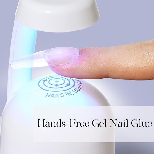Five Angeles Tipex UV Gel Nail Glue – 30g Strong Hold Adhesive for Soft Gel & Acrylic Nail Tips, Long-Lasting 28+ Days, Large Volume Tube, Also for Rhinestone Nail Art