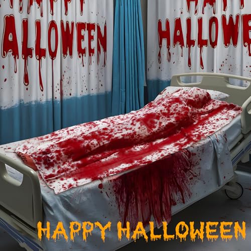 5FT Bloody Corpse Halloween Prop - Lifesize Indoor & Outdoor Haunted House Decoration