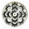False Eyelashes 3D Wispy Faux Mink Fluff Lashes Pack of 7 - Dramatic Long Volume