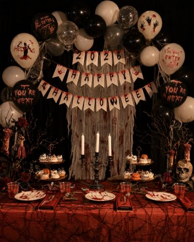 Bloody Halloween Banner & Decorations Set - Horror Party Kit