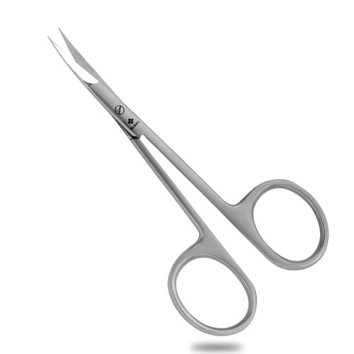 Glory Professional 4” Arrow Point Precision Scissors – Small Stainless Steel Beauty & Craft Shears for Cuticles, Nails, Eyebrows, Eyelashes, Nose & Ear Hair Grooming for Salon & Home Use