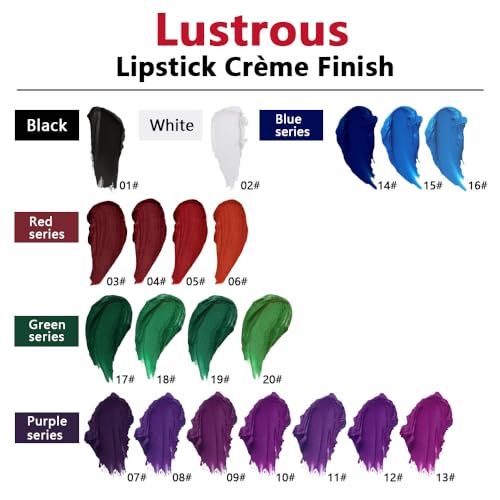 Dark Plum Purple Matte Lipstick - Lip & Face Paint Stick, Variation 09