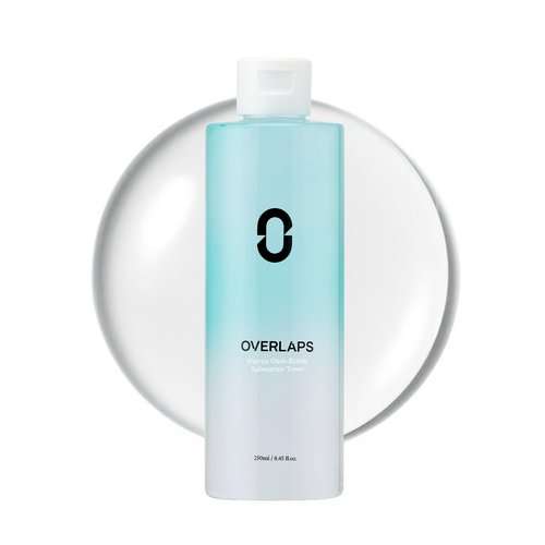 Overlaps Natrun Oasis Ectoin Submarine Toner | Long-Lasting Hydration & Moisture Barrier with Ectoin, Panthenol, Alcohol-Free Glass Skin Korean Skincare, Kbeauty Facial Toner, 8.45 fl oz