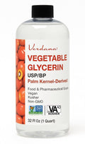 Verdana Vegetable Glycerin – USP, Food, Cosmetic Grade - Palm-Derived, No Soy Involved – Glycerine for Cosmetic & Personal Care and Skin, Hair & Other Formulations – Non-GMO, Vegan – 32 fl oz