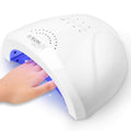 SUNUV UV LED Nail Lamp - Professional Gel Light with 3 Timers | Stylish SUNone White Design