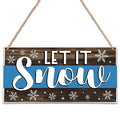 Let It Snow Winter Welcome Sign - Front Door Decor, Variation of THIS Listing