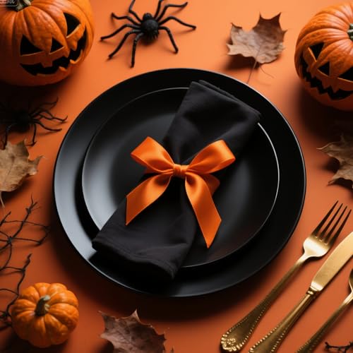 Orange Ribbon 1 Inch x 25 Yards - Gift Wrapping, Halloween & Craft Decor