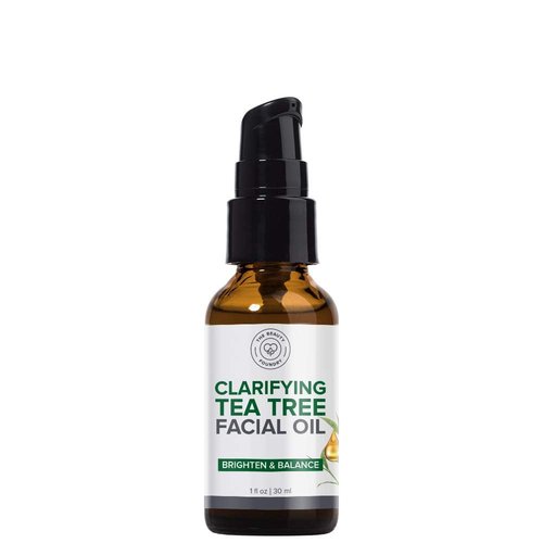 Skiennix Tea Tree Facial Oil - Targets Acne & Uneven Skin Tone | Antioxidant-Rich Beauty Oil, 1 oz