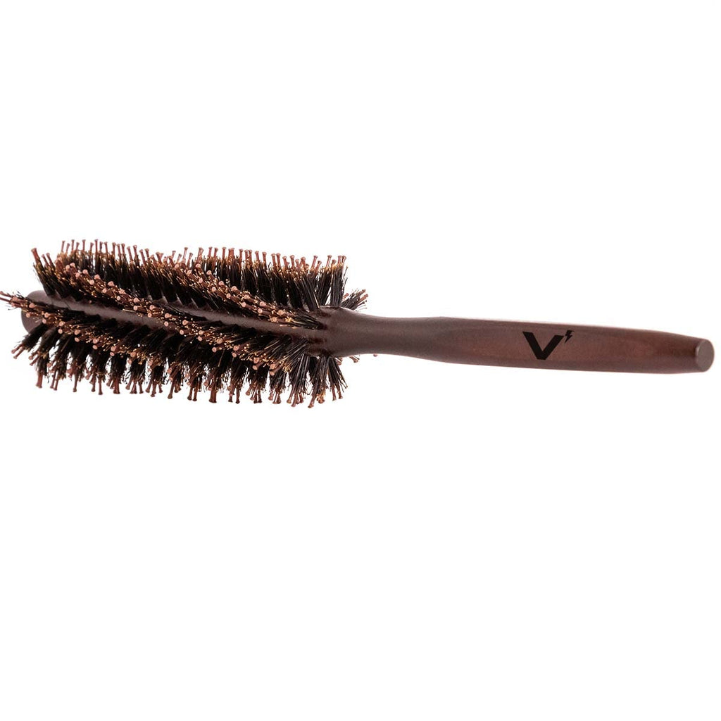 VOLT Hair Brush for Men, Natural Pine Wood, Boar & Nylon Bristles, All Hair Types - Beard Styling and Shaping Tool