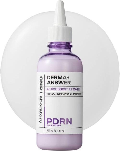 CNP PDRN Milky Toner - Active Booster with Niacinamide & Rice Water | 6.7 fl. oz. Korean Skin Care