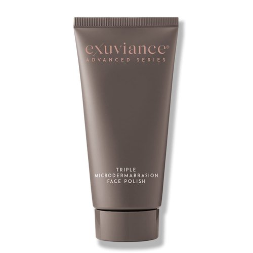 Exuviance Triple Microdermabrasion Face Polish - Glycolic Acid & Papaya Enzyme, 75g