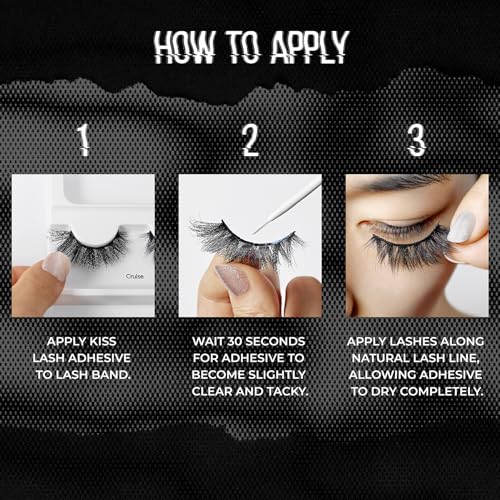 Vibin' Reusable False Eyelash Clusters - 14mm, Easy to Apply, Natural Look - Pack of 1