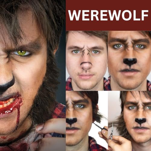 Mehron Makeup Professional Werewolf Character Kit - Stage & Cosplay
