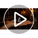 Halloween Ghost Fridge Magnets Set - Wooden Framed Cartoon Wall Decor for Kitchen & Refrigerator