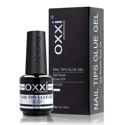 Oxxi Professional 15ml Nail Tips Glue Gel,False Nail Glue,Press On Nails uv Gel Nail Polish,