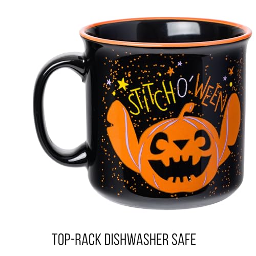Stitch O' Ween Halloween Ceramic Camper Mug 20oz - Lilo & Stitch