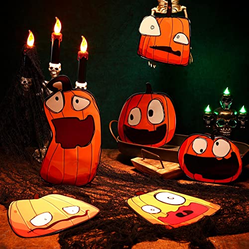 Halloween Car Magnets Set - Waterproof Pumpkin Decor for Vehicles, Mailboxes & Fridge