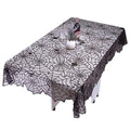 Halloween Spider Web Lace Tablecloth - 71 x 53 Inches Rectangular